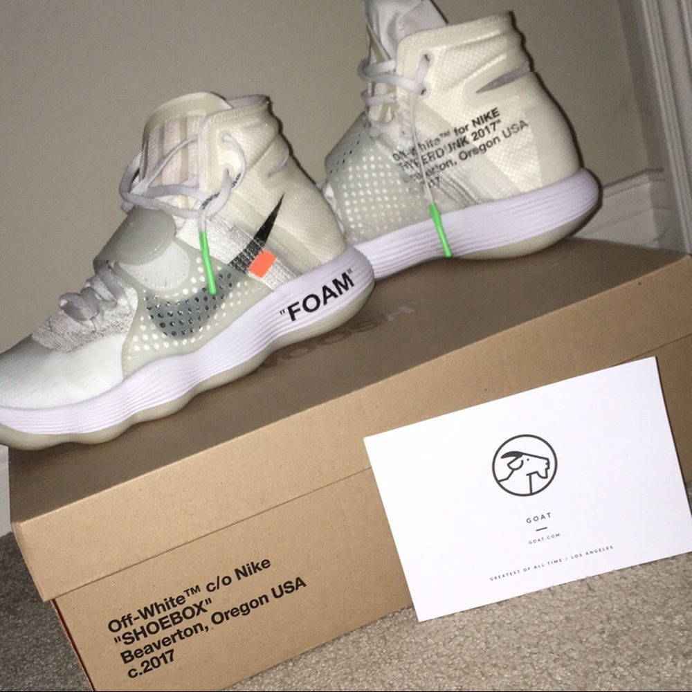 Off-white hyper dunks